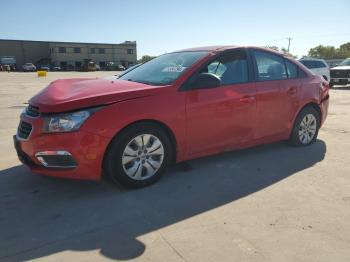  Salvage Chevrolet Cruze