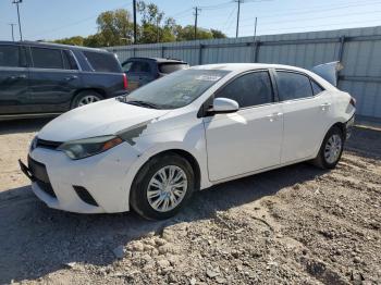  Salvage Toyota Corolla