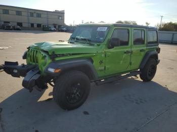  Salvage Jeep Wrangler