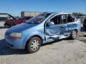  Salvage Chevrolet Aveo