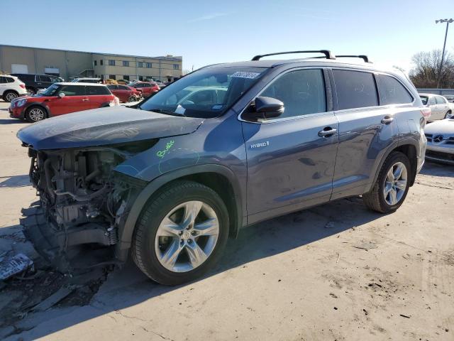  Salvage Toyota Highlander