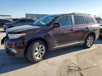  Salvage Toyota Highlander