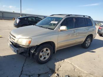  Salvage Toyota Highlander