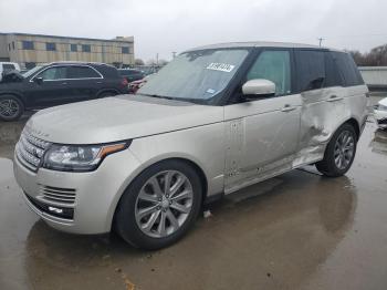  Salvage Land Rover Range Rover