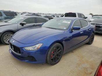  Salvage Maserati Ghibli S