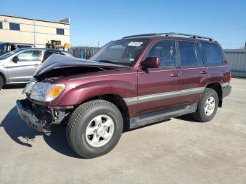  Salvage Toyota Land Cruis