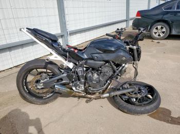  Salvage Yamaha Fz-07 09
