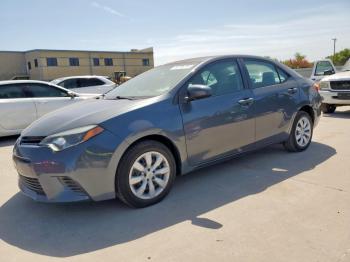  Salvage Toyota Corolla