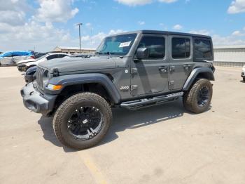  Salvage Jeep Wrangler