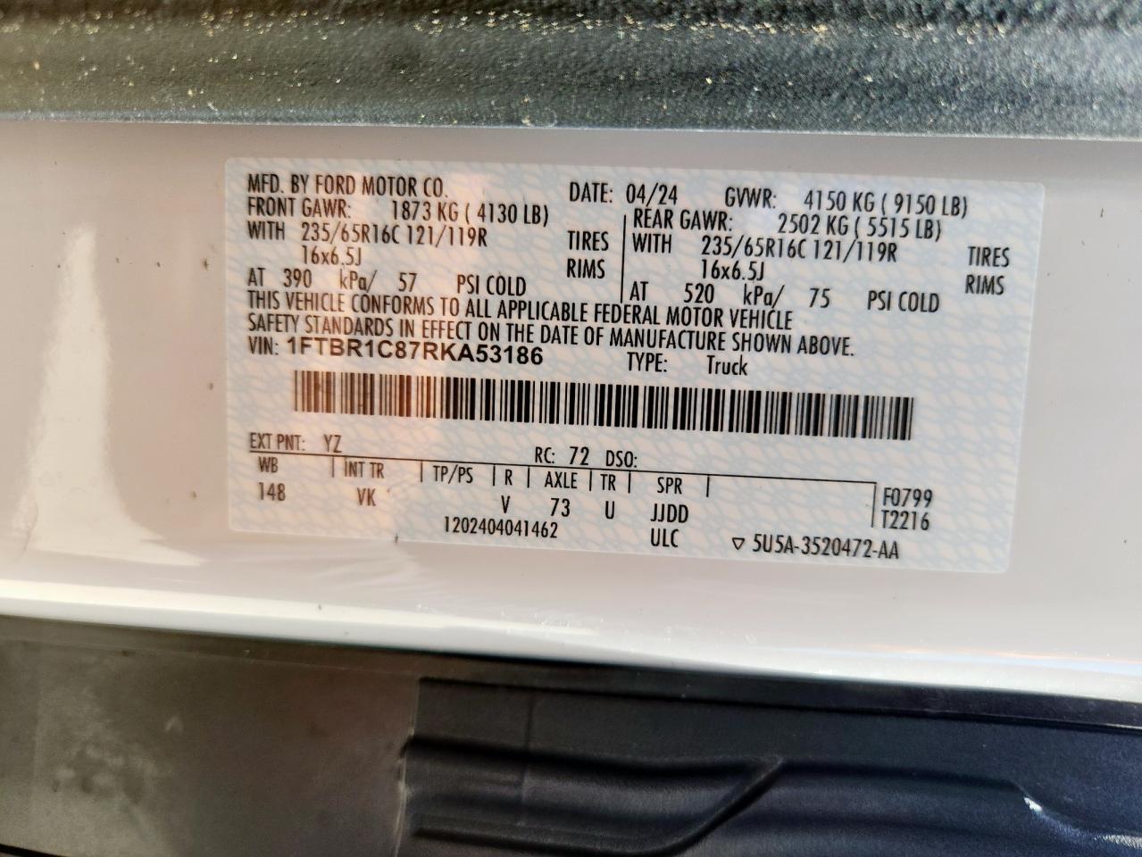 Ford Transit T-250 Image 11