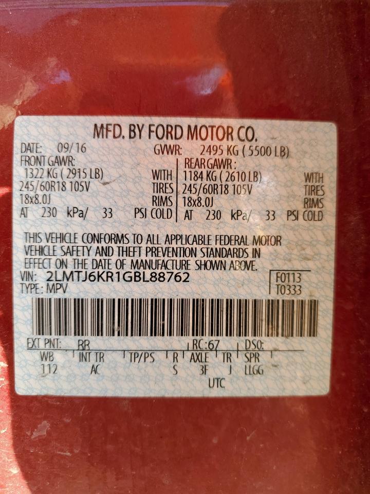 Lincoln MKX Select Image 11