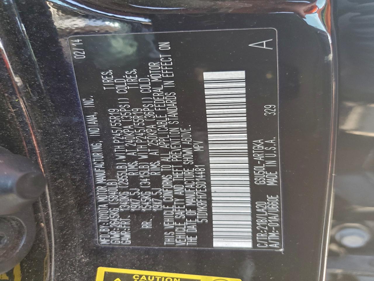 Toyota Highlander Limited Image 5