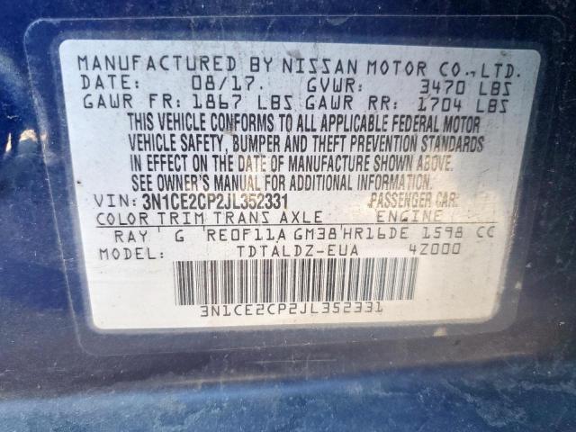 Nissan Versa S Image 13