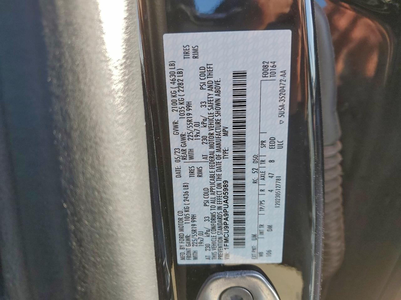 Ford Escape St Line Elite Image 13