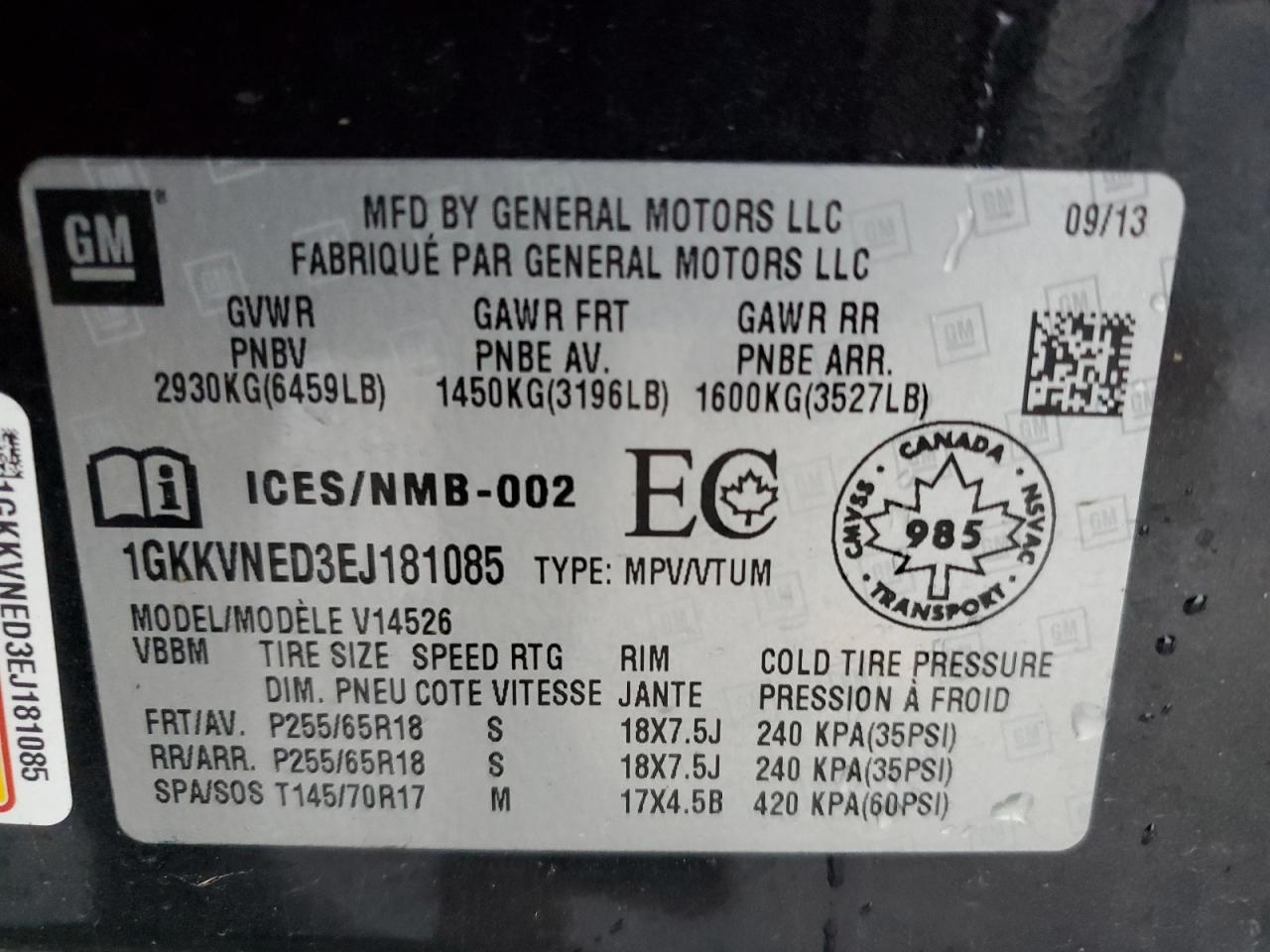 GMC Acadia Sle Image 11