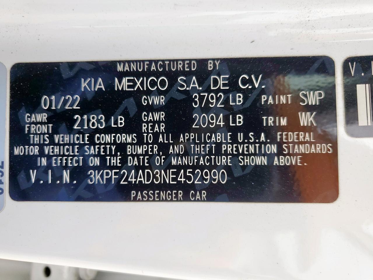 Kia Forte Fe Image 9