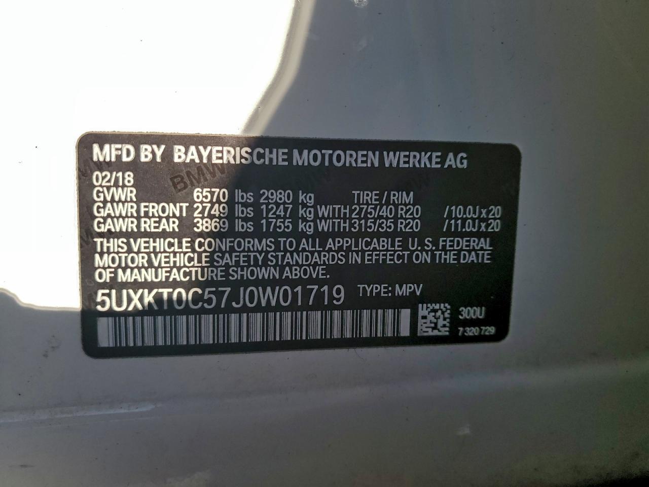 BMW X Series Xdr40e Image 9