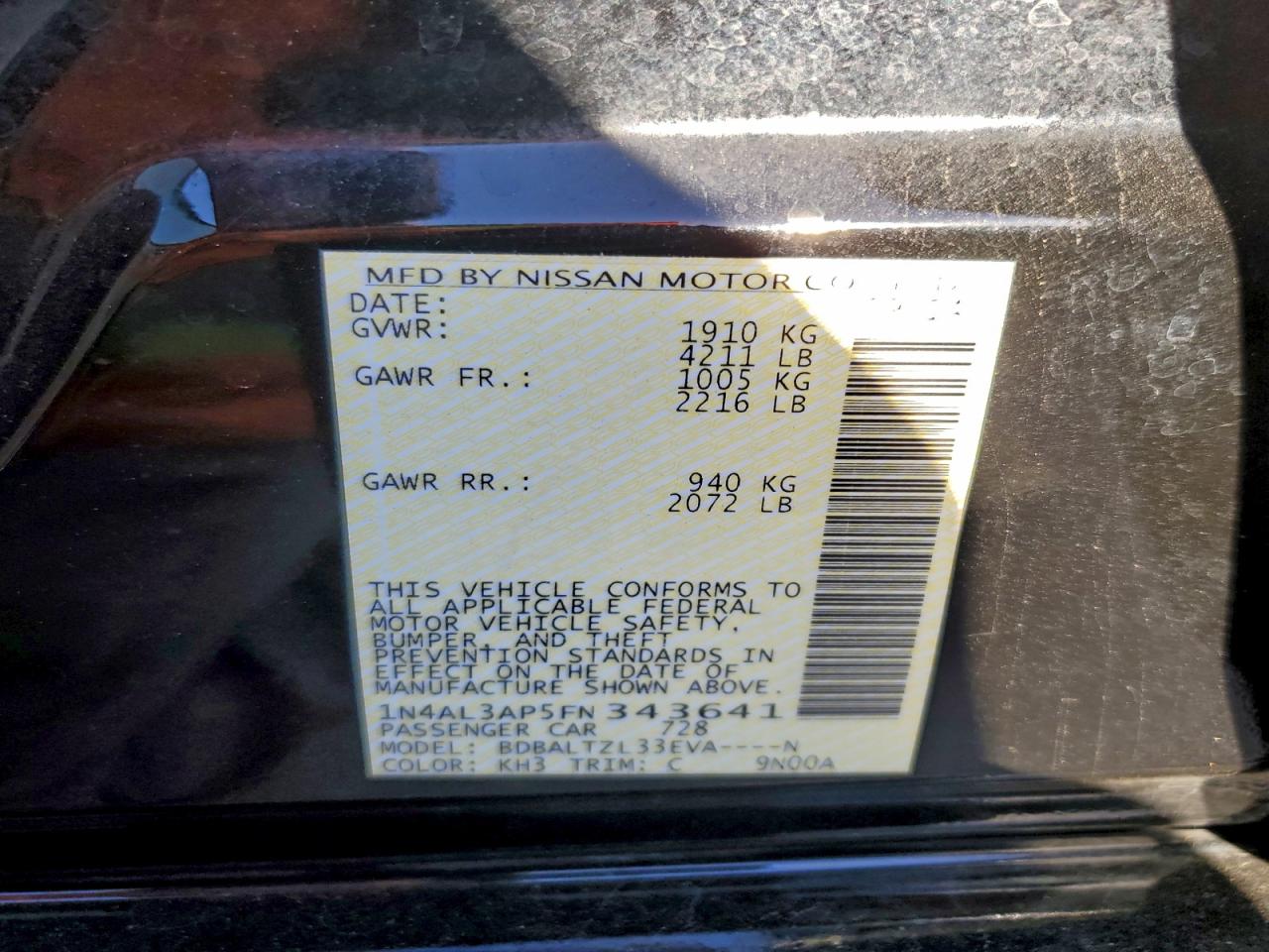 Nissan Altima 2.5 Image 11