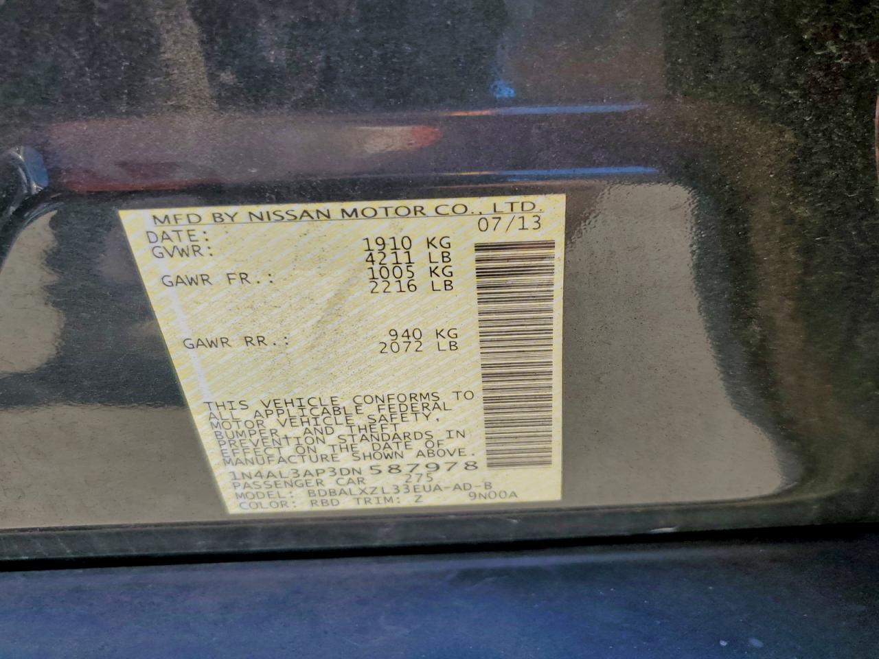 Nissan Altima 2.5 Image 10