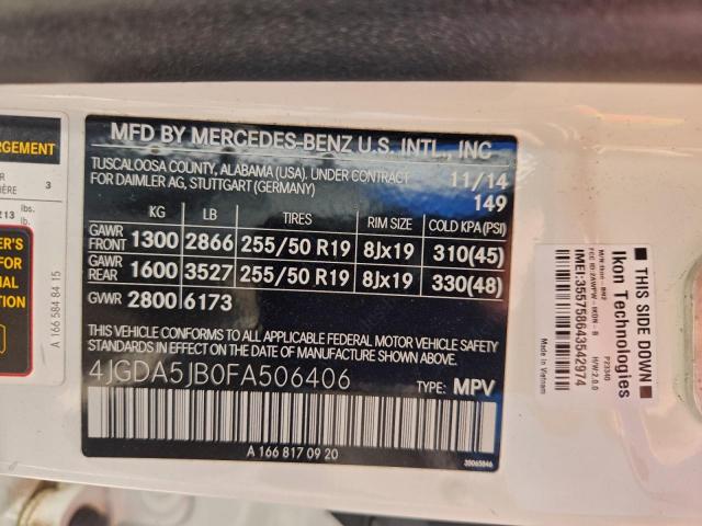 Mercedes-Benz M-Class 350 Image 12