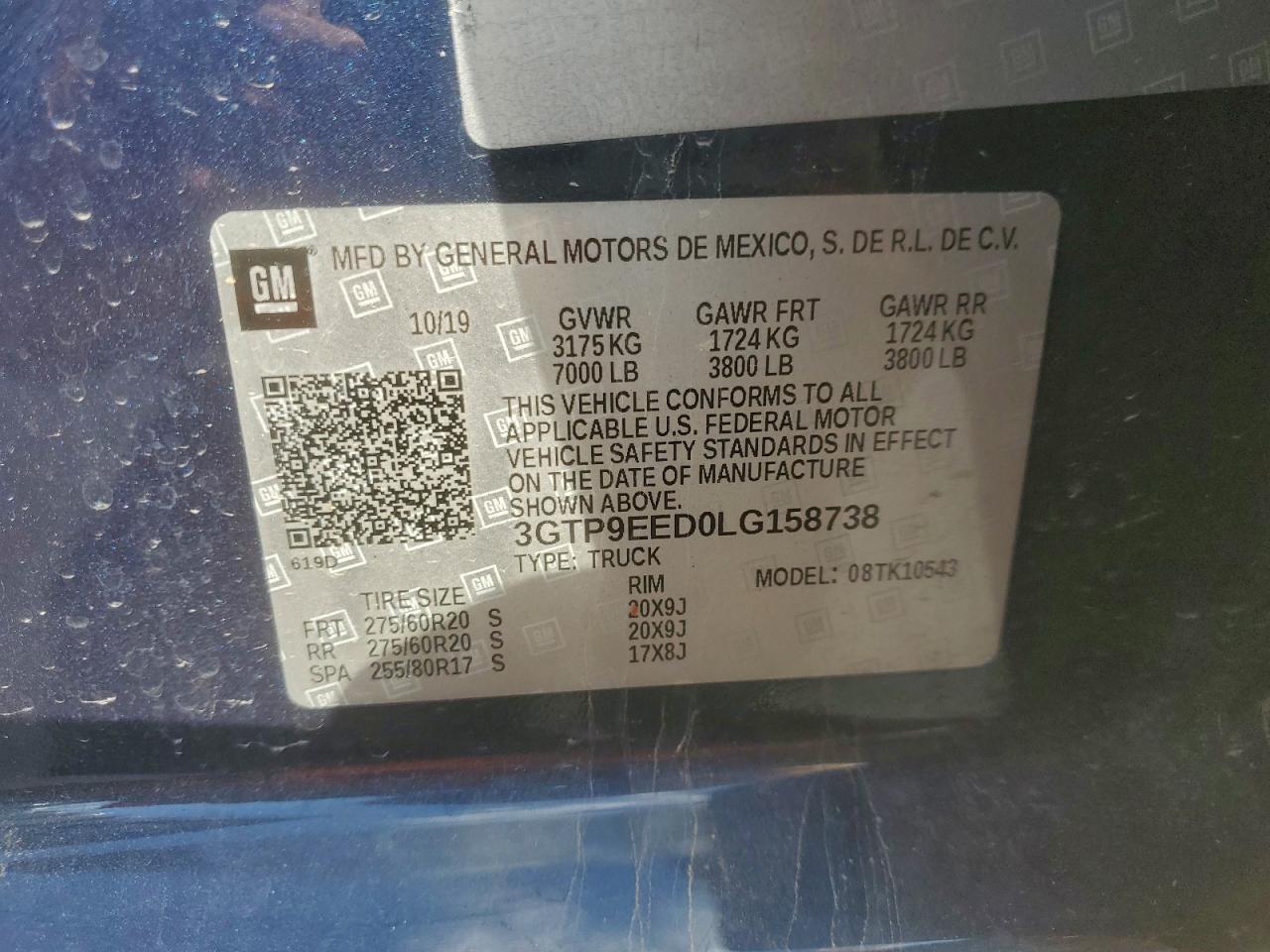 GMC Sierra K1500 At4 Image 10