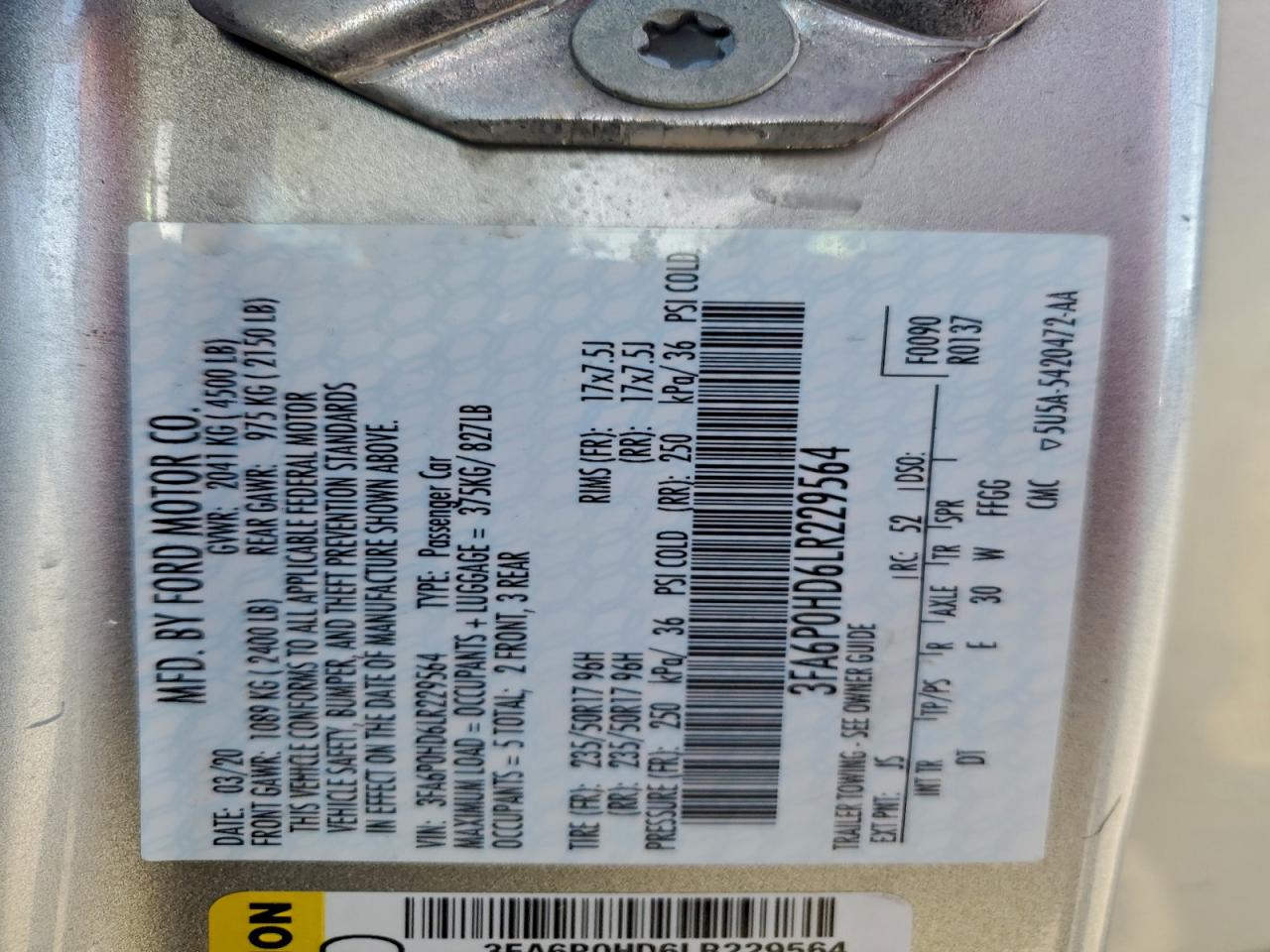 Ford Fusion Se Image 11