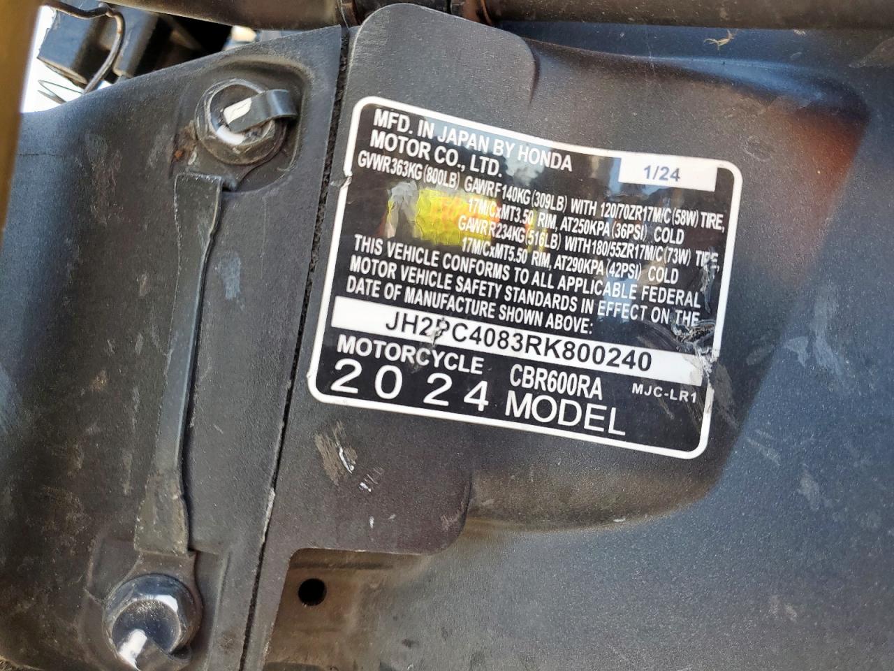 Honda Cbr Cycle Ra Image 6