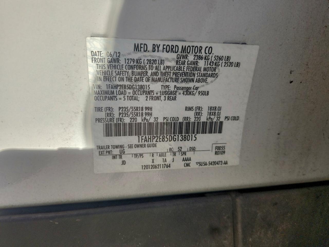 Ford Taurus Sel Image 11