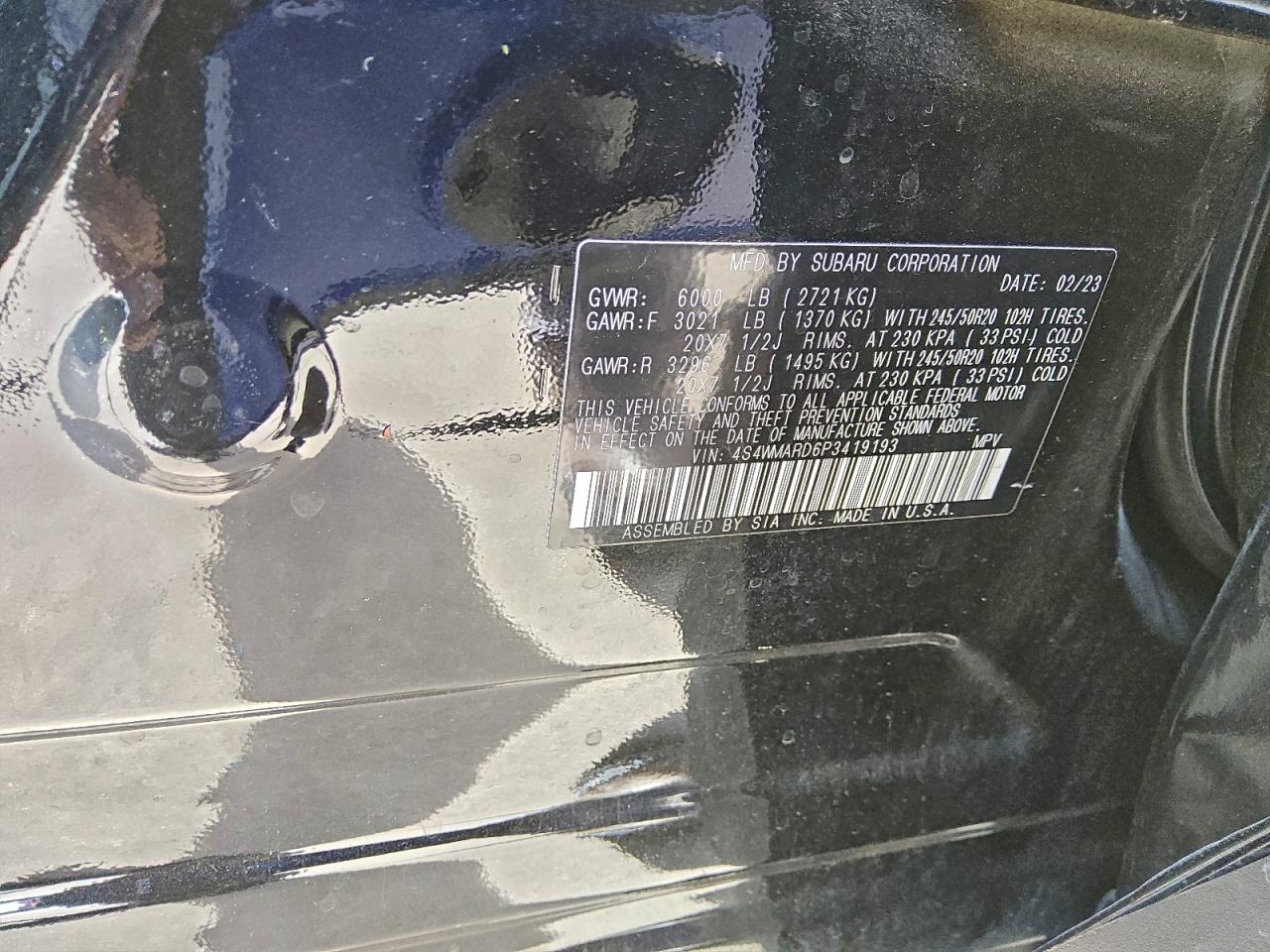 Subaru Ascent Touring Image 2