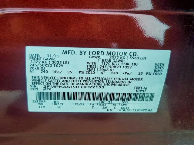 Ford Edge Sport Image 12