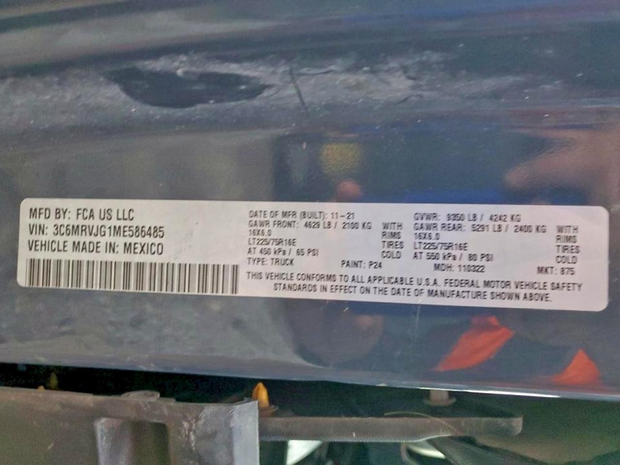 Ram Promaster 3500 High Image 10