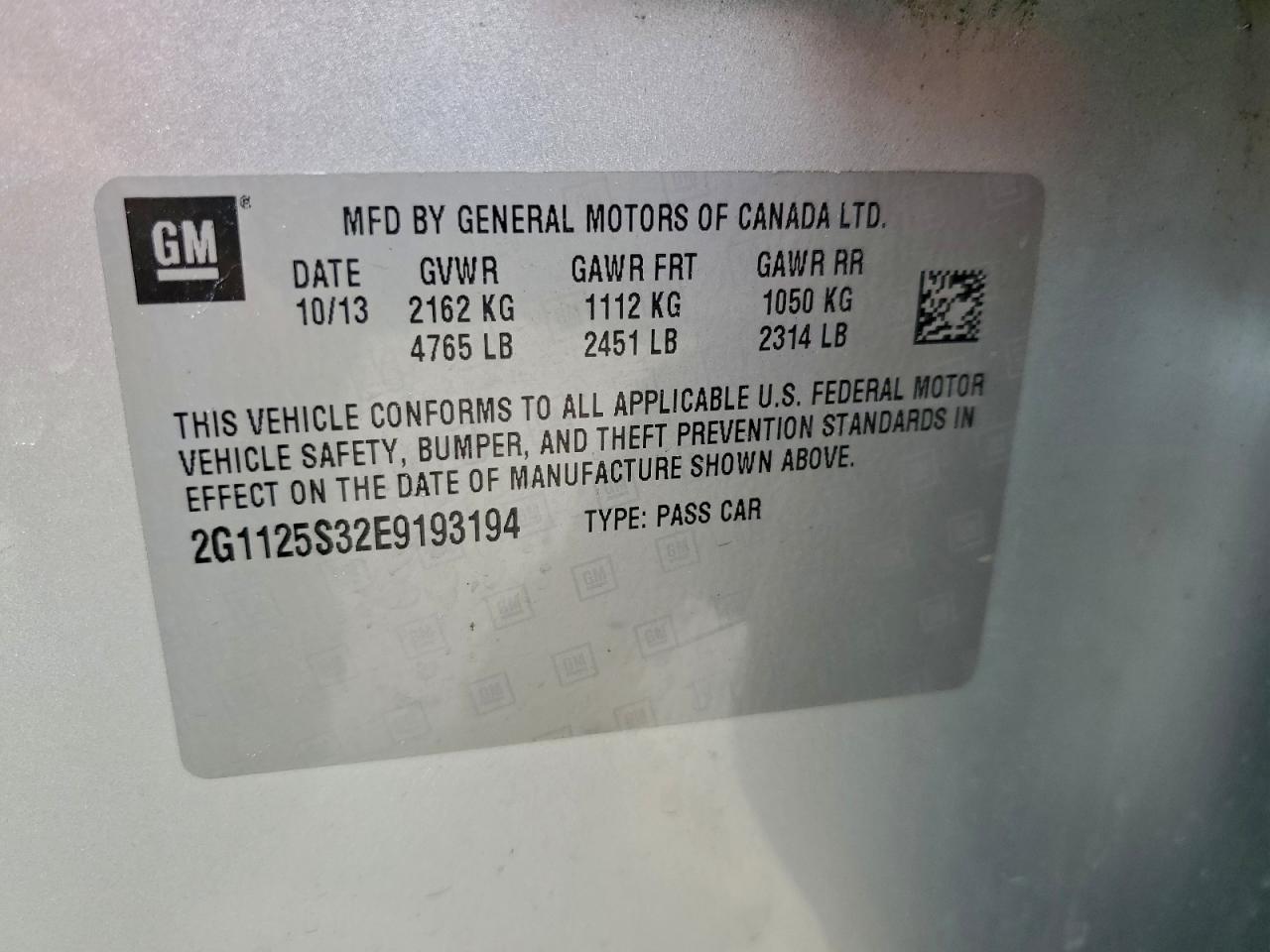 Chevrolet Impala Lt Image 8