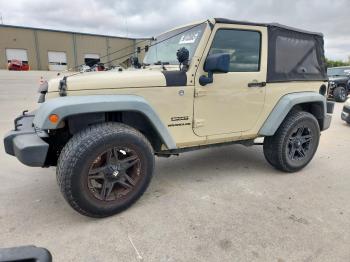  Salvage Jeep Wrangler