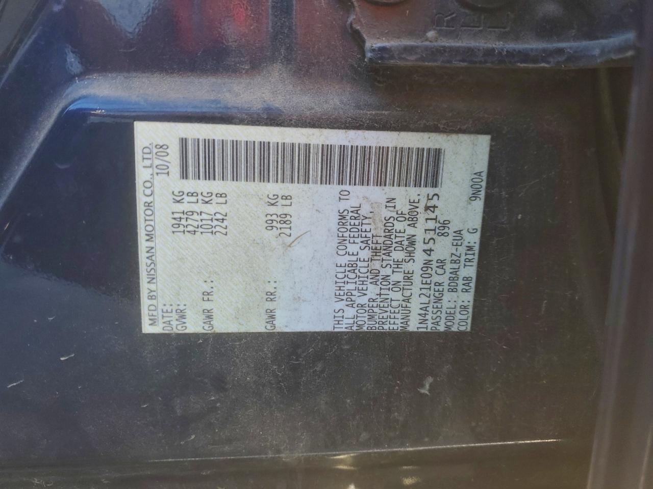 Nissan Altima 2.5 Image 10