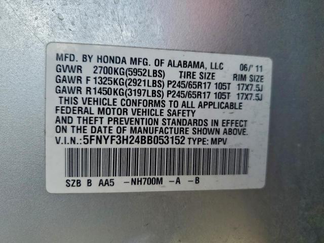 Honda Pilot Lx Image 9