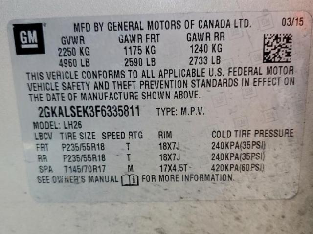 GMC Terrain Slt Image 9