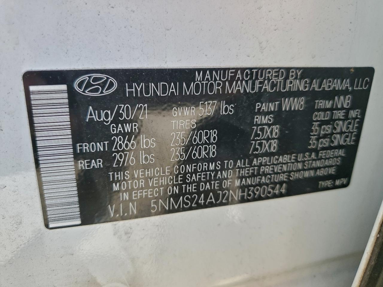 Hyundai SANTA FE Sel Image 9