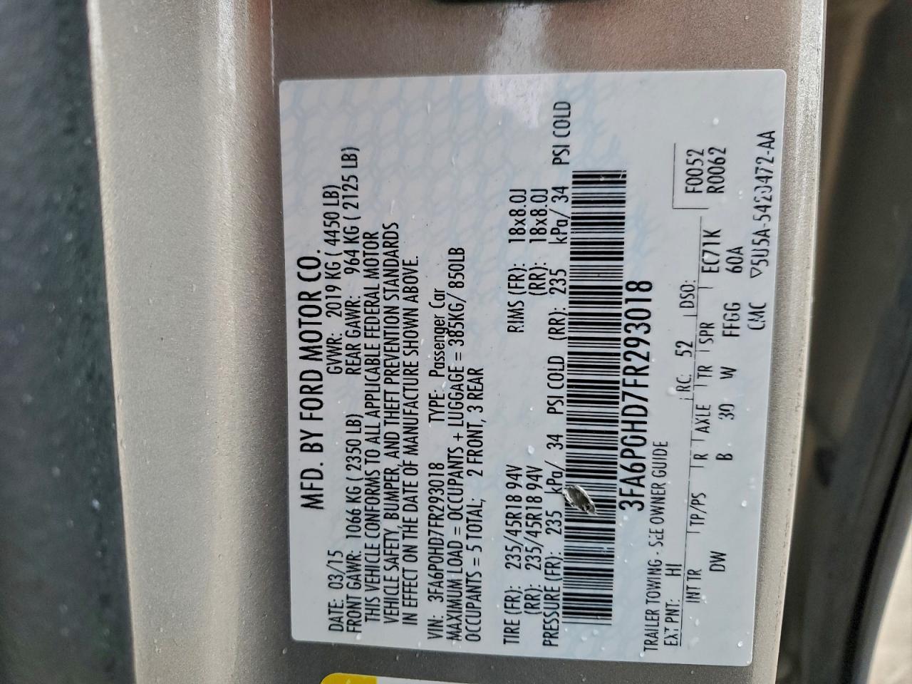 Ford Fusion Se Image 11