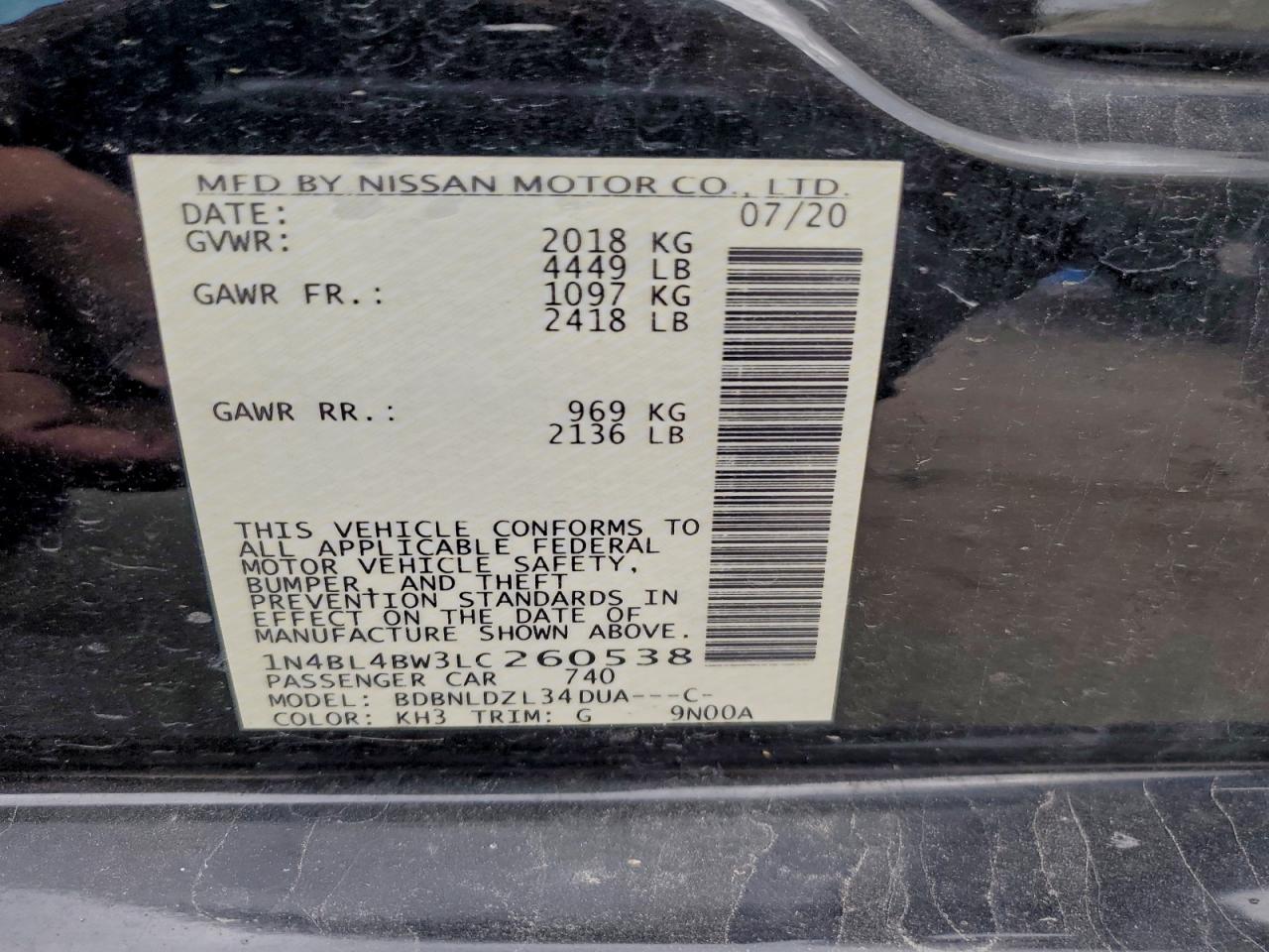 Nissan Altima S Image 2