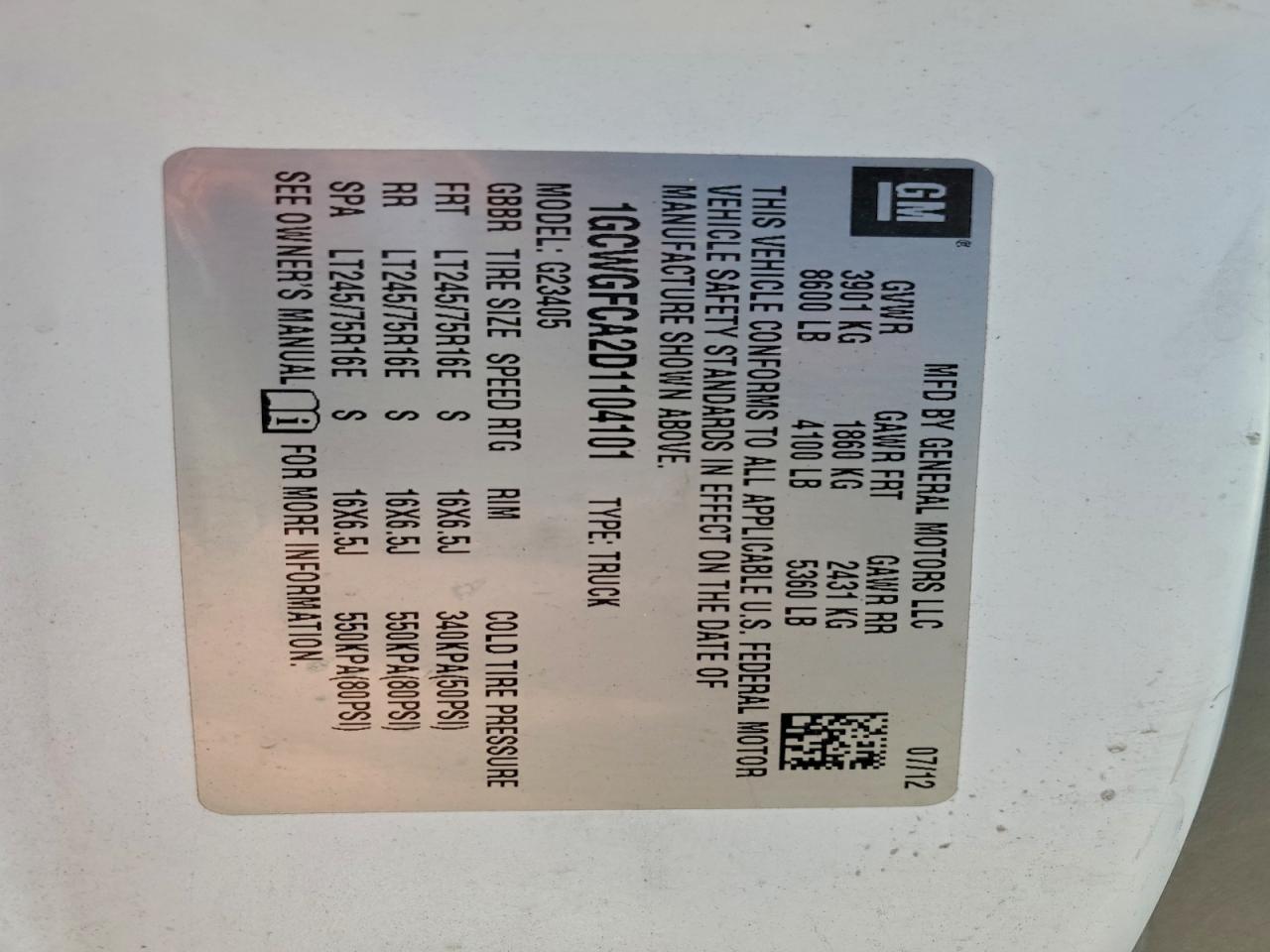 Chevrolet Express Image 7